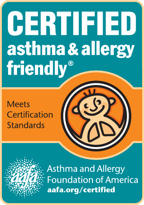 ASTHMA & ALLERGY FRIENDLY CERTIFIED